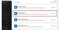 The All Reports section gives a complete overview of all migration and backup activities. It lets users track status, view summaries, and review logs for Email, SharePoint, and OneDrive in one place.