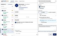 One-click interview scheduling