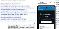 Live preview of the real app on a device