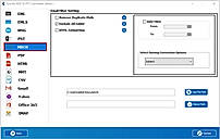 Choose the saving format as MBOX from the left list.