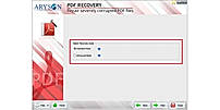 Choose an appropriate recovery mode depending on the extent of PDF corruption. Click Next.