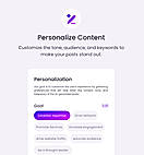 Spiry's Personalization