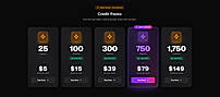 Credit packs