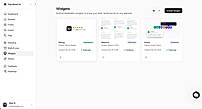 Widget templates
