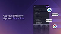 Use your idP login to sign in to Proton Pass