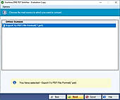 export to pst