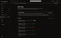 Drug & alcohol program — active random pool at the current §382.305 rates, with test history. Demo fleet data.