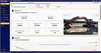Equipment overview with hour meter, PM status, and cost history per asset