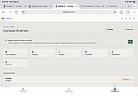 Decision Overview, to track the current state of decisions