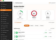 Live System Performance & Resource Monitor