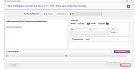 Specify the destination folder and click on Convert to begin the conversion.