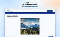 Storefront trip page with booking button