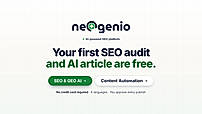 Your first website audit and article are free.