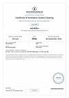 Sample certificate (fictional demo firm)