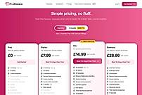 Simple pricing with a free forever plan
