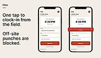 Clox one tap clock in