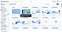 Quick-access panel displaying your most recently opened, viewed, or edited files across all connected cloud providers, complete with file sizes, thumbnail previews, and exact modification dates.