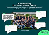 Award winning customer support team