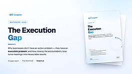 The Execution Gap: Why Businesses Don't Have an Action Problem — They Have an Execution Problem