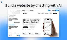 Build a website by chatting with AI