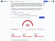 test result