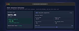 Valuation tool
