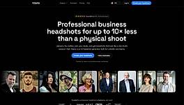 AI Headshot Generator Homepage
