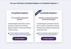 Compilatio Magister & Magister+