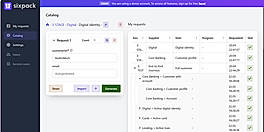 Catalogue and ordered datasets
