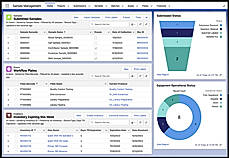 Lockbox LIMS Sample Management Functionality