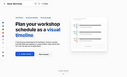 Start screen of sessionplan