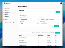 Keyword Scan Tool