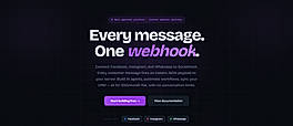 Every Message, One Webhook!