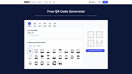 Customize your QR Code with logos, colors, and shapes on qrbyt.com