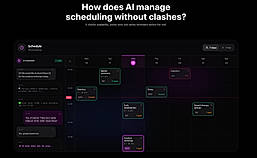 Smart booking: AI checks availability and books slots without conflicts