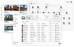 Employee directory and org chart platform