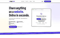 Nippy — share anything as a website