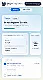Customers track live status updates by scanning a QR code.