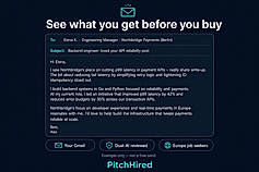 sample email