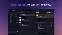 High adoption with easy to use interface
