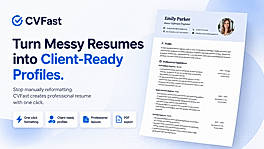 Turn Messy Resumes into Client-Ready Profiles