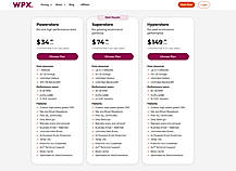 WPX WooCommerce plans