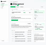 Search performance and AI-visibility scoreboard