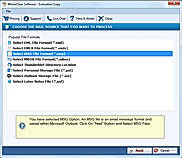 select msg in mail source