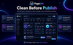 Clean Before Publish
