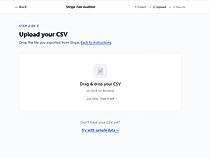Upload Stripe Balance CSV