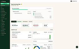 Dashboard and transactions