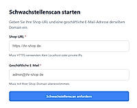 Vulnerability Scanner for Online Shops