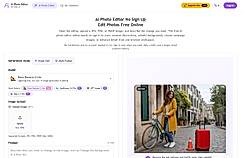 AI Photo Editor Interface