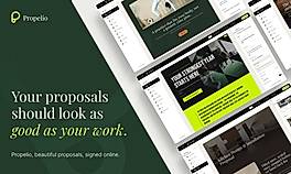 Your proposals should look as good as your work